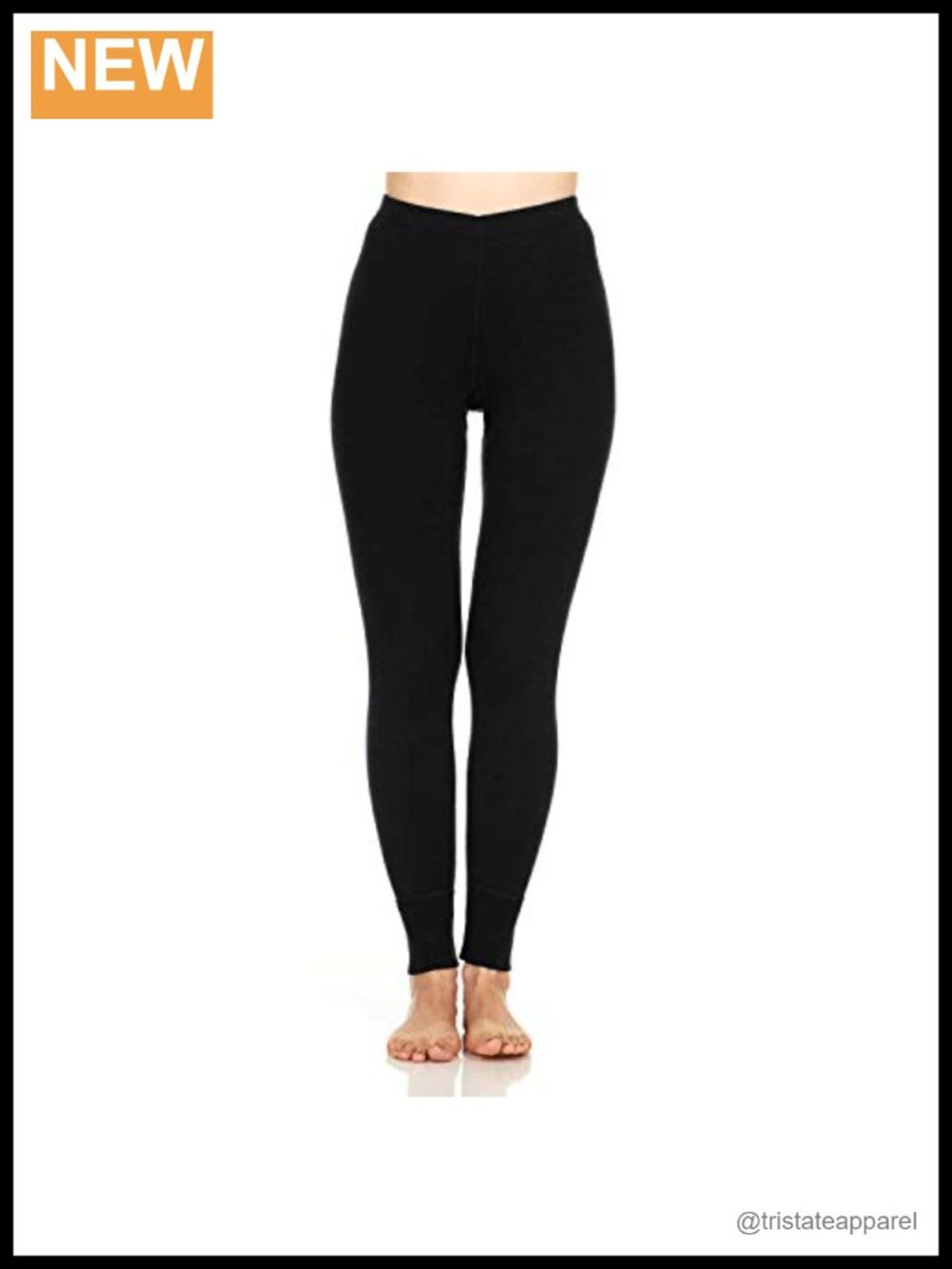 100% Merino Wool Thermal Base Layer Bottoms Midweight Leggings